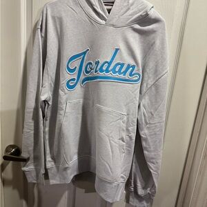 Blue Jordan Hoodie size large men